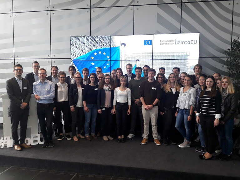 Exkursion zur EU-Kommission und PwC nach Brüssel