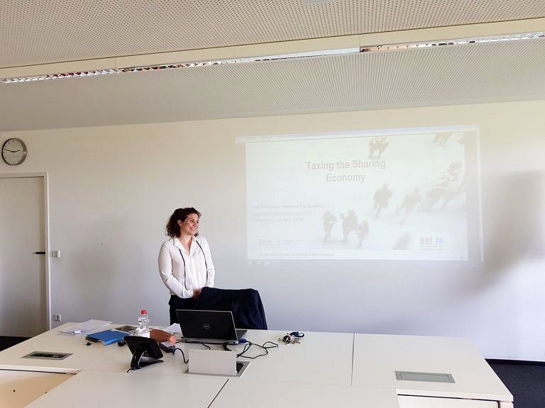 Prof. Katerina Pantazatou on „Taxing the sharing economy in the EU“
