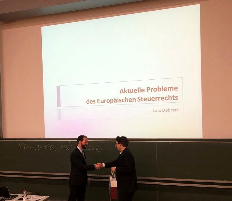 Ringvorlesung WS 2018/19: Dr. Lars Dobratz