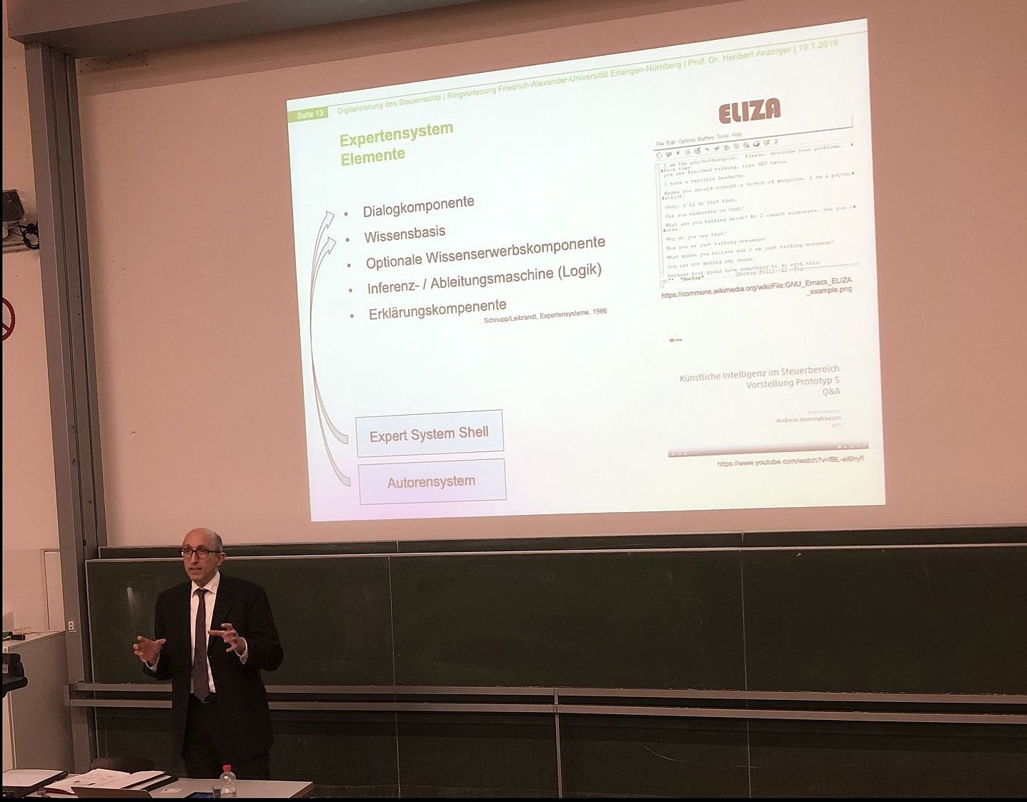 Zum Artikel "Ringvorlesung WS 2018/19: Prof. Dr. Heribert Anzinger"